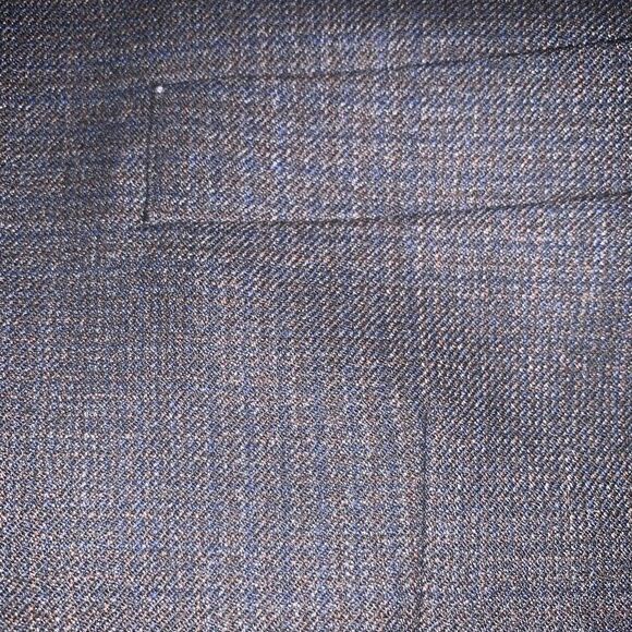 Lauren Ralph Lauren Mens Black Blue Sports Wool Blazer Size 46R Jacket 2‎ Button - Picture 9 of 9